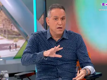 Aurelio Manzano en el plató de Espejo Público. Aurelio Manzano en el plató de Espejo Público.