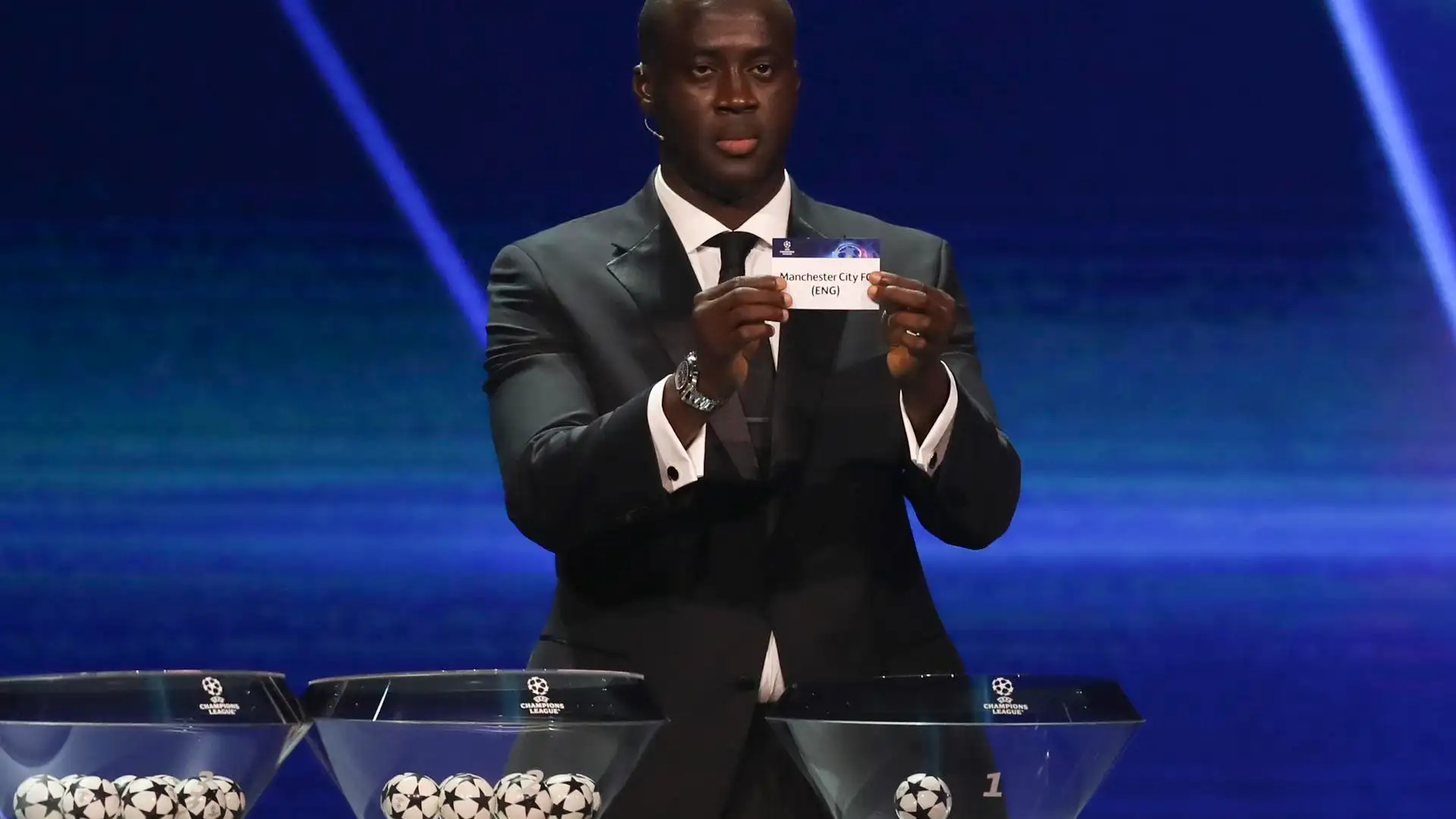 Yayá Touré, con el papel del Manchester City Yayá Touré, con el papel del Manchester City