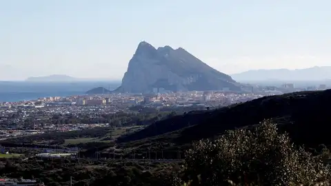 Imagen del peñón de Gibraltar Imagen del peñón de Gibraltar