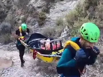 Complicado rescate en Granada Complicado rescate en Granada