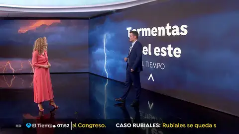 César Gonzalo alerta de la llegada de tormentas en el este, un adelanto de lo que nos espera el fin de semana César Gonzalo alerta de la llegada de tormentas en el este, un adelanto de lo que nos espera el fin de semana