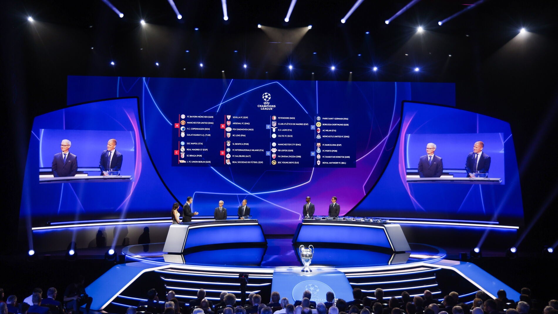 Sorteo Champions League 2023-24: Así Queda La Fase De Grupos De La ...