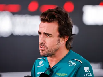 Fernando Alonso, piloto de Aston Martin Fernando Alonso, piloto de Aston Martin