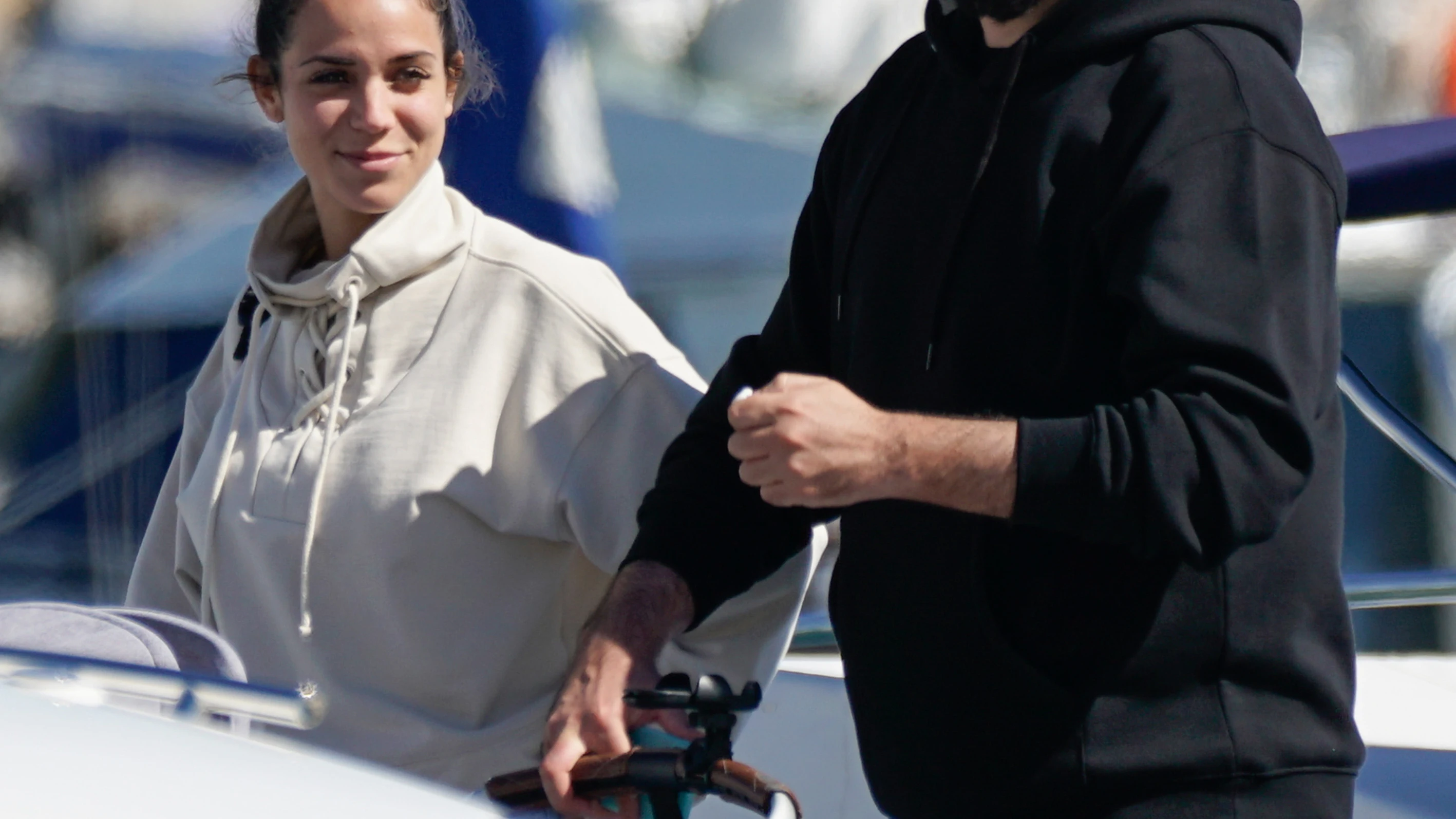 Manu S&aacute;nchez y su pareja Lorena S&aacute;nchez