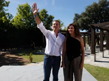 Alberto Núñez Feijóo e Isabel Díaz Ayuso Alberto Núñez Feijóo e Isabel Díaz Ayuso