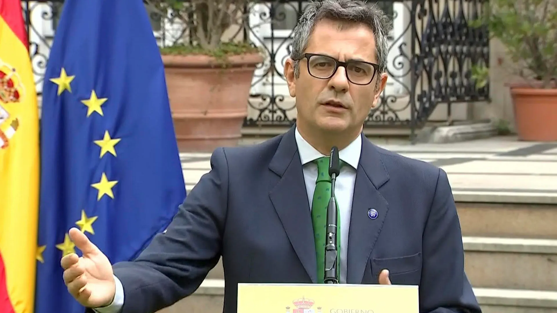 F&eacute;lix Bola&ntilde;os, ministro de la Presidencia