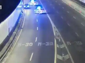 Detienen a una conductora por circular 12 kilómetros en sentido contrario por la M-30 Detienen a una conductora por circular 12 kilómetros en sentido contrario por la M-30