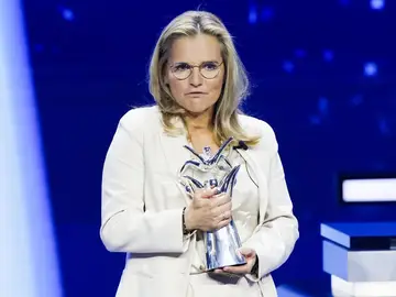 Sarina Wiegman, seleccionadora inglesa Sarina Wiegman, seleccionadora inglesa