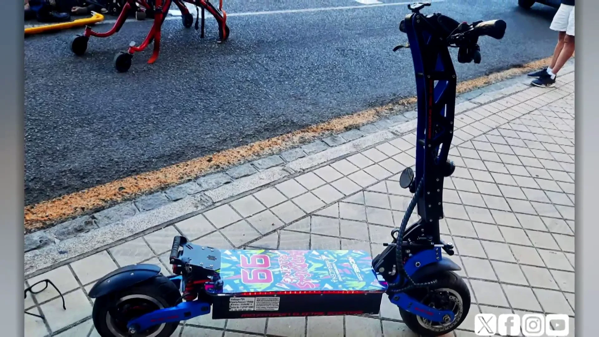 Imagen del patinete eléctrico Imagen del patinete eléctrico