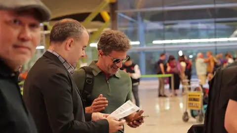 Rodolfo Sancho antes de viajar a Tailandia Rodolfo Sancho antes de viajar a Tailandia