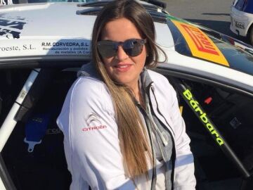 Bárbara Gómez, copiloto de rallies fallecida en un accidente 