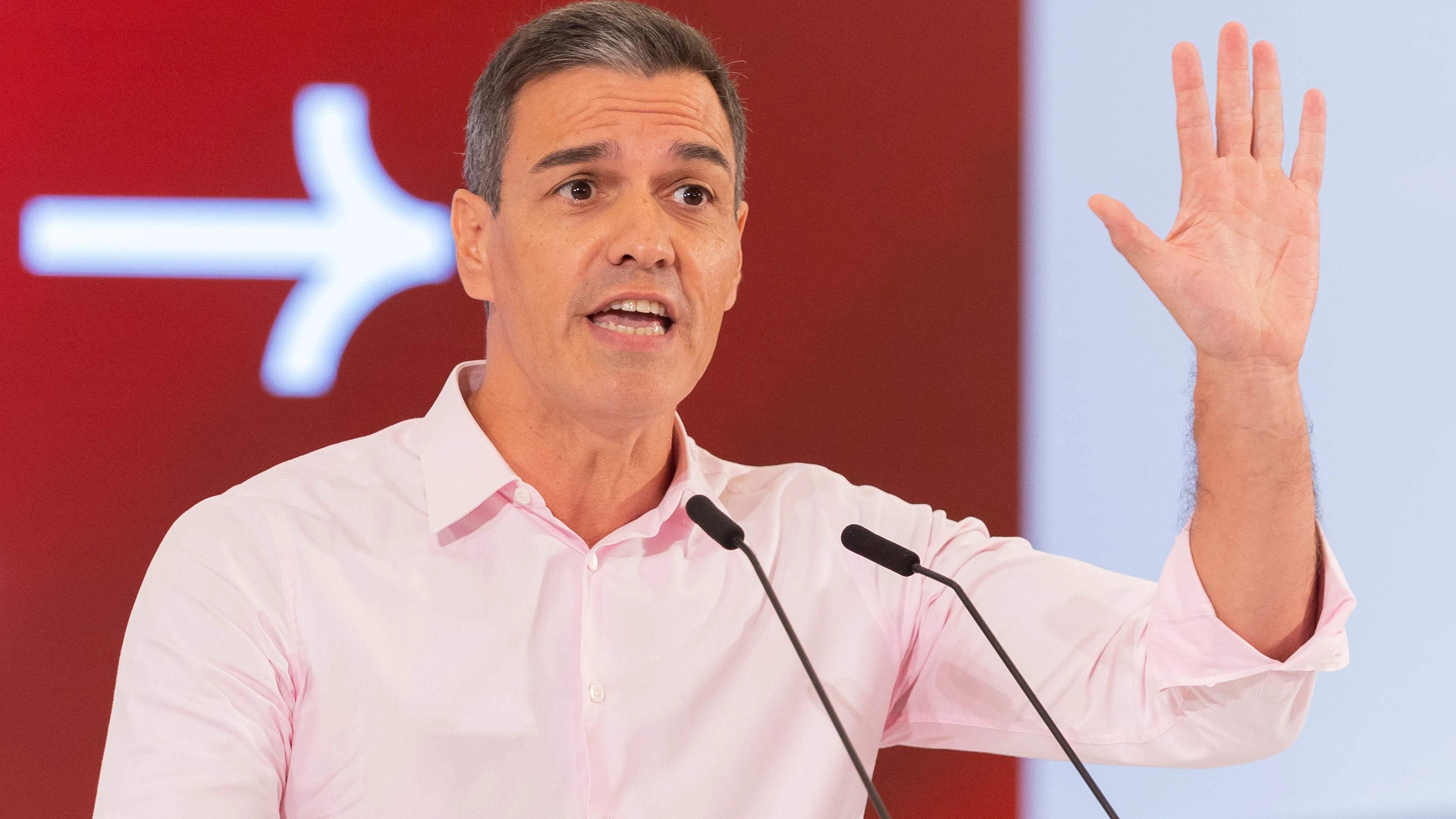 Sánchez, en un acto del PSOE Sánchez, en un acto del PSOE