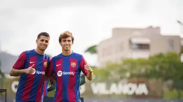 Joao Félix y Joao Cancelo, nuevos fichajes del Barça