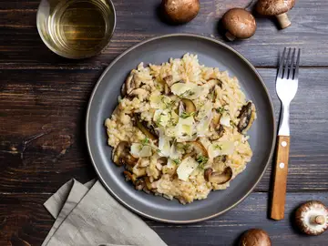 Risotto de setas Risotto de setas