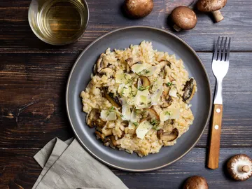 Risotto de setas Risotto de setas