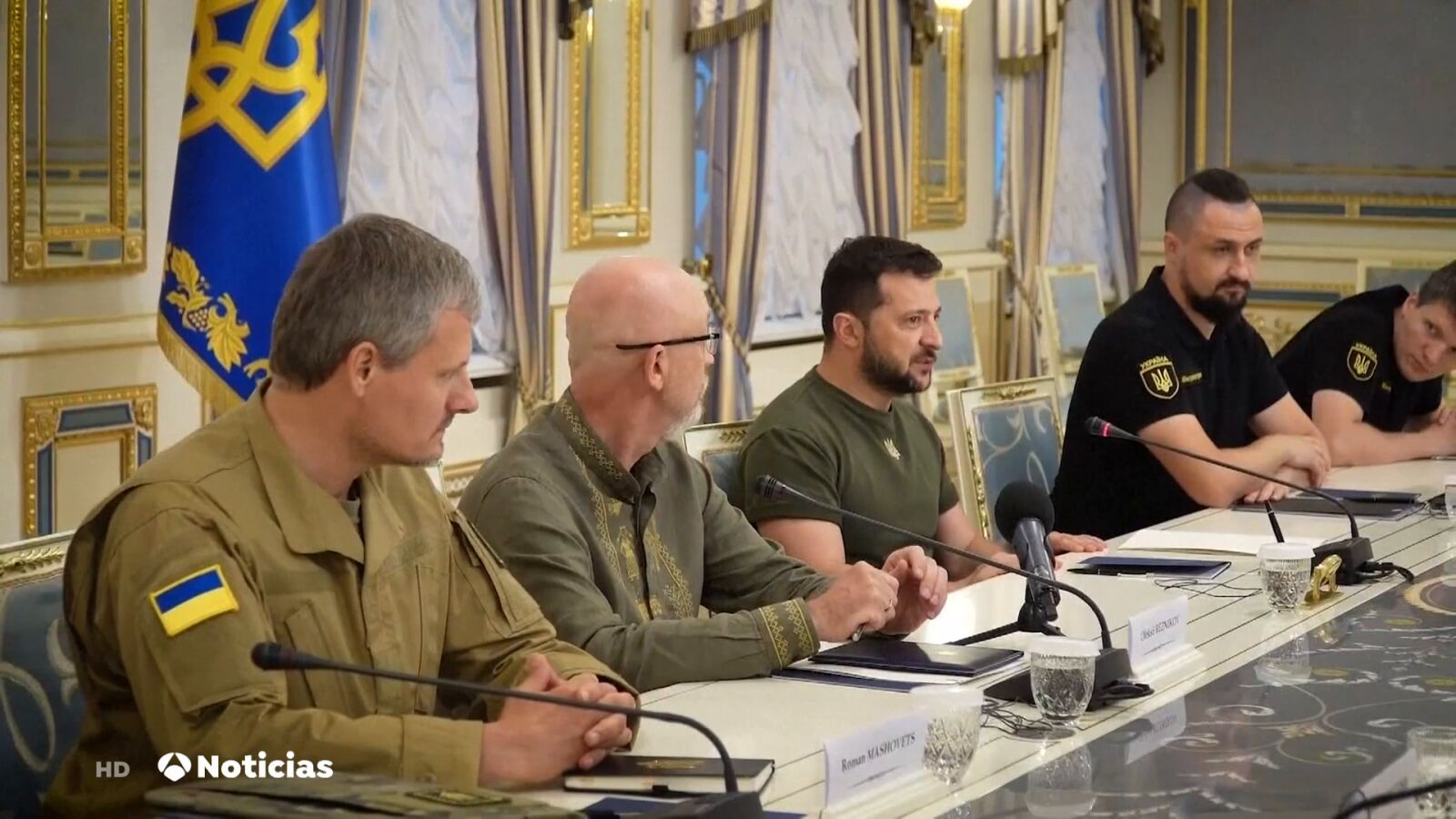 Zelenski destituye a su ministro de Defensa en plena contraofensiva ucraniana