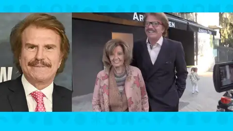 Bigote Arrocet despide a María Teresa Campos. Bigote Arrocet despide a María Teresa Campos.