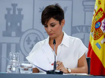 Isabel Rodríguez, portavoz del Gobierno en funciones