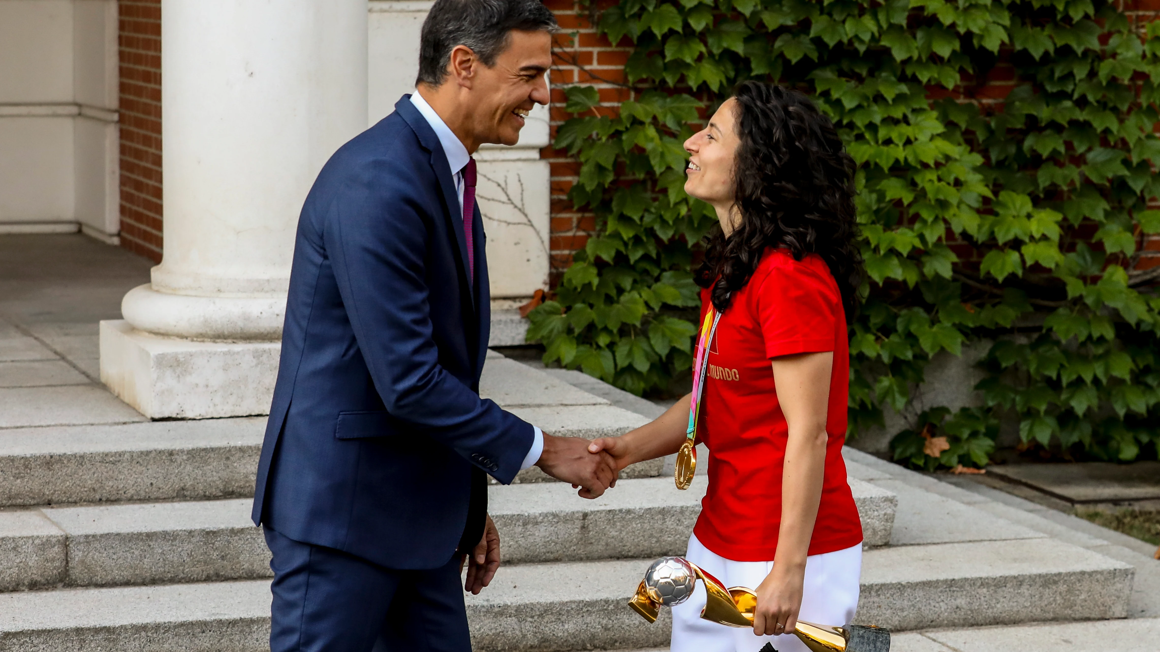 Pedro S&aacute;nchez e Ivana Andr&eacute;s