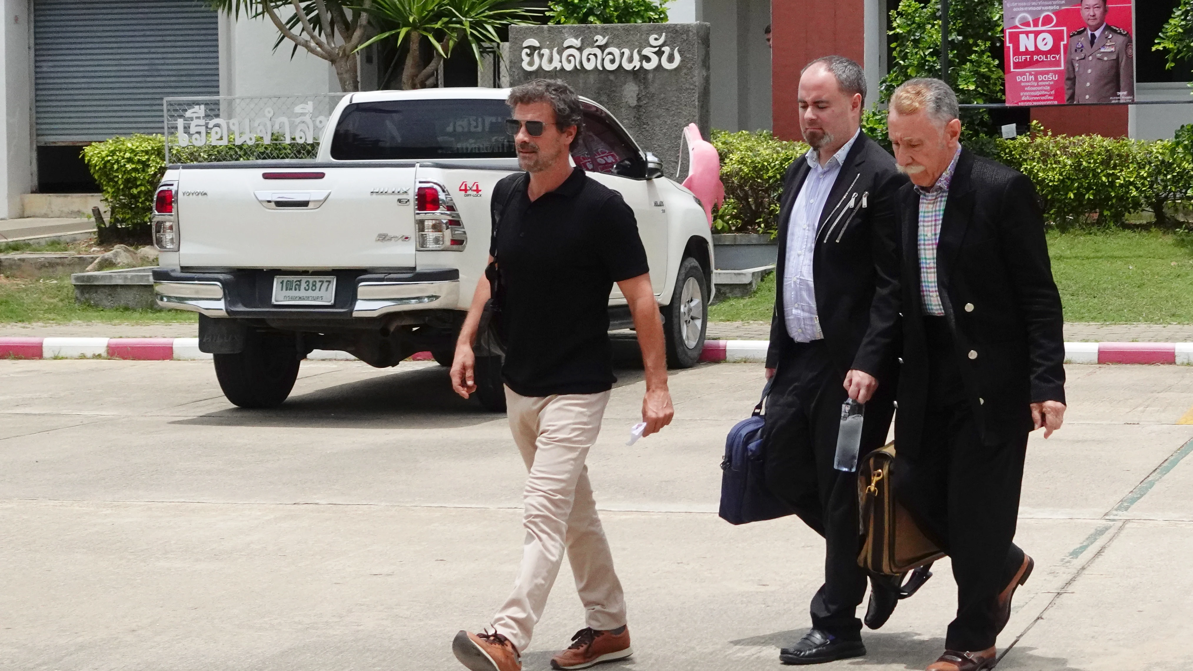 Rodolfo Sancho y su abogado visitan a Daniel en la c&aacute;rcel