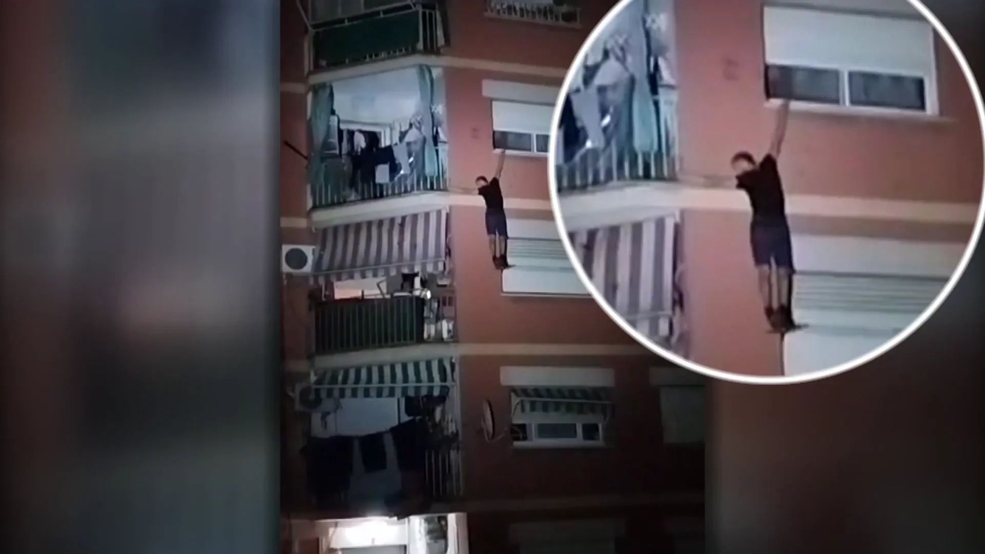 El ladrón 'Spiderman' en Barcelona El ladrón 'Spiderman' en Barcelona