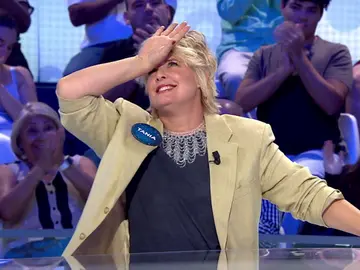 La hazaña de Tania Llasera al salvar a Moisés con su pleno en el ¿Dónde Están? La hazaña de Tania Llasera al salvar a Moisés con su pleno en el ¿Dónde Están?