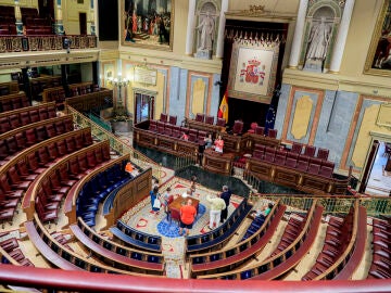 Imagen de archivo del hemiciclo del Congreso de los Diputados
