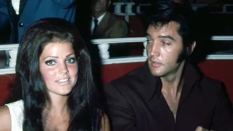 Priscilla Presley y Elvis