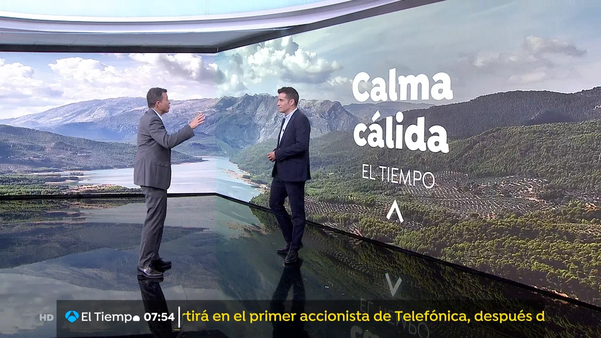 Contin&uacute;a la calma, m&aacute;s calor y alguna tormenta espor&aacute;dica