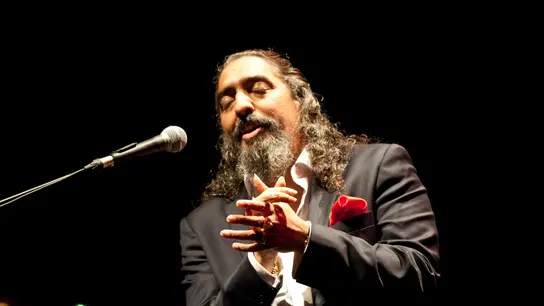Diego 'El Cigala' en una actuación en 2017 Diego 'El Cigala' en una actuación en 2017