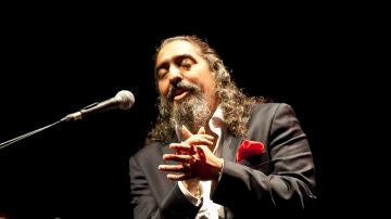 Diego 'El Cigala' en una actuación en 2017