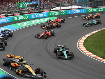 El adelantamiento de Fernando Alonso en Zandvoort El adelantamiento de Fernando Alonso en Zandvoort
