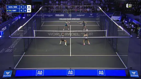 Bea González protagoniza el mejor punto del Open de Finlandia del World Padel Tour Bea González protagoniza el mejor punto del Open de Finlandia del World Padel Tour