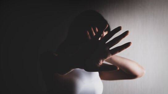 Una v&iacute;ctima de violencia de g&eacute;nero