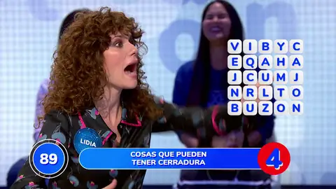 El fallo premeditado de Lidia San José en la Sopa de Letras: “Puerta” El fallo premeditado de Lidia San José en la Sopa de Letras: “Puerta”