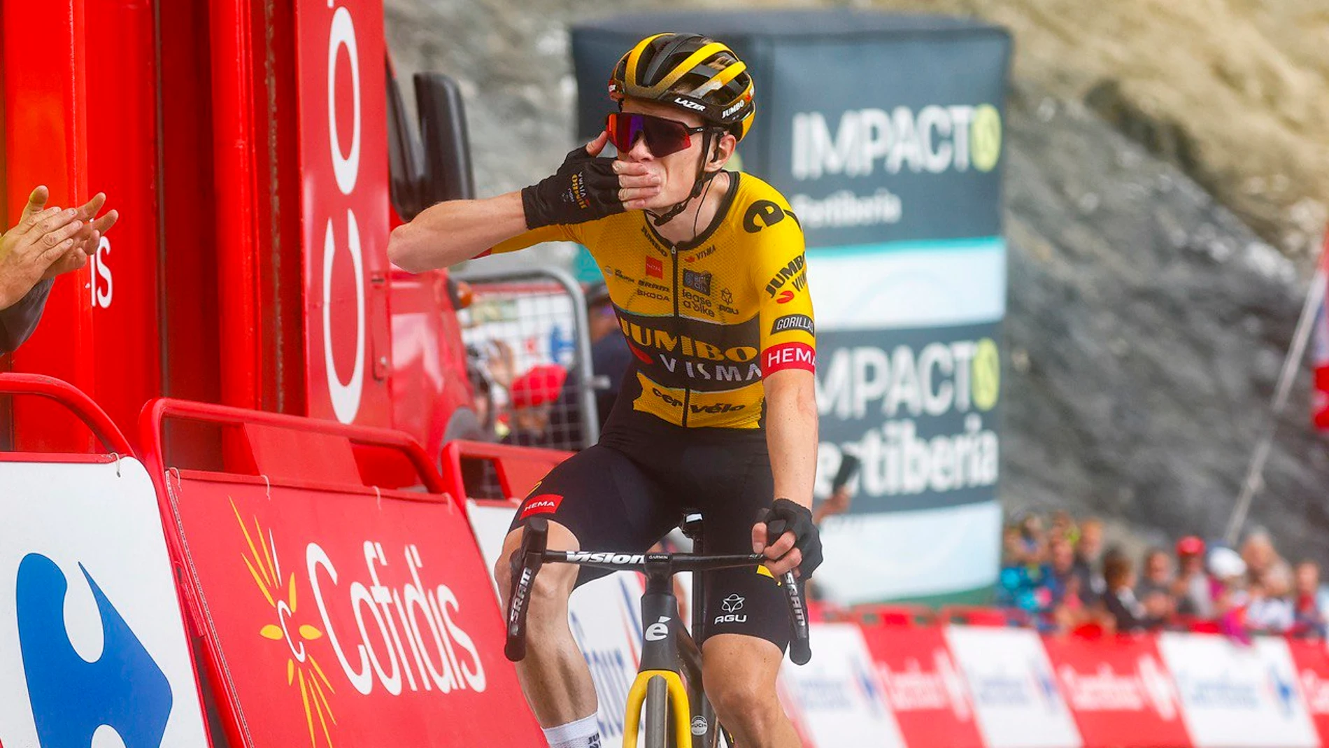 Jonas Vingegaard gana en la subida al Tourmalet