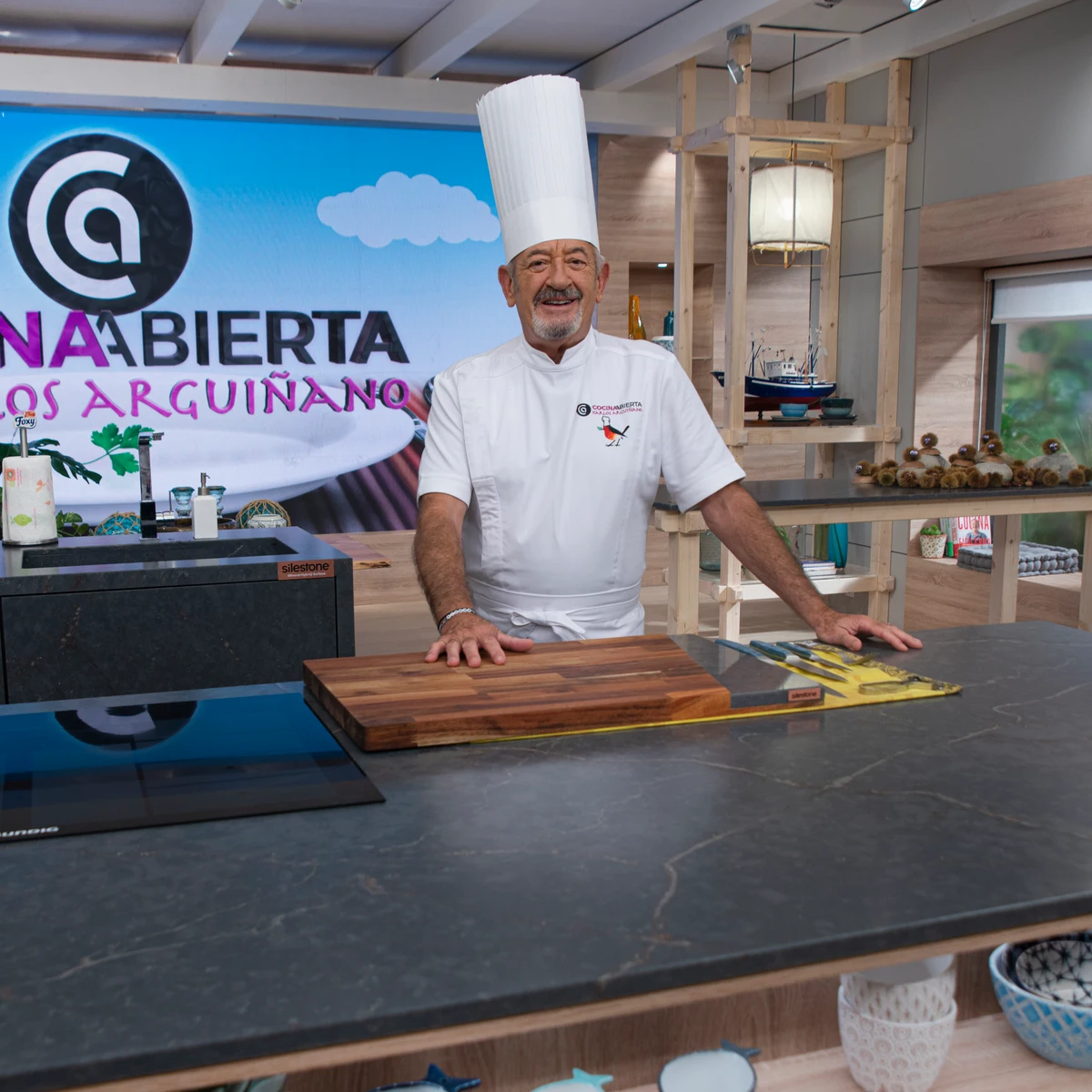 Karlos Arguiñano estrena una cocina sostenible para su nueva