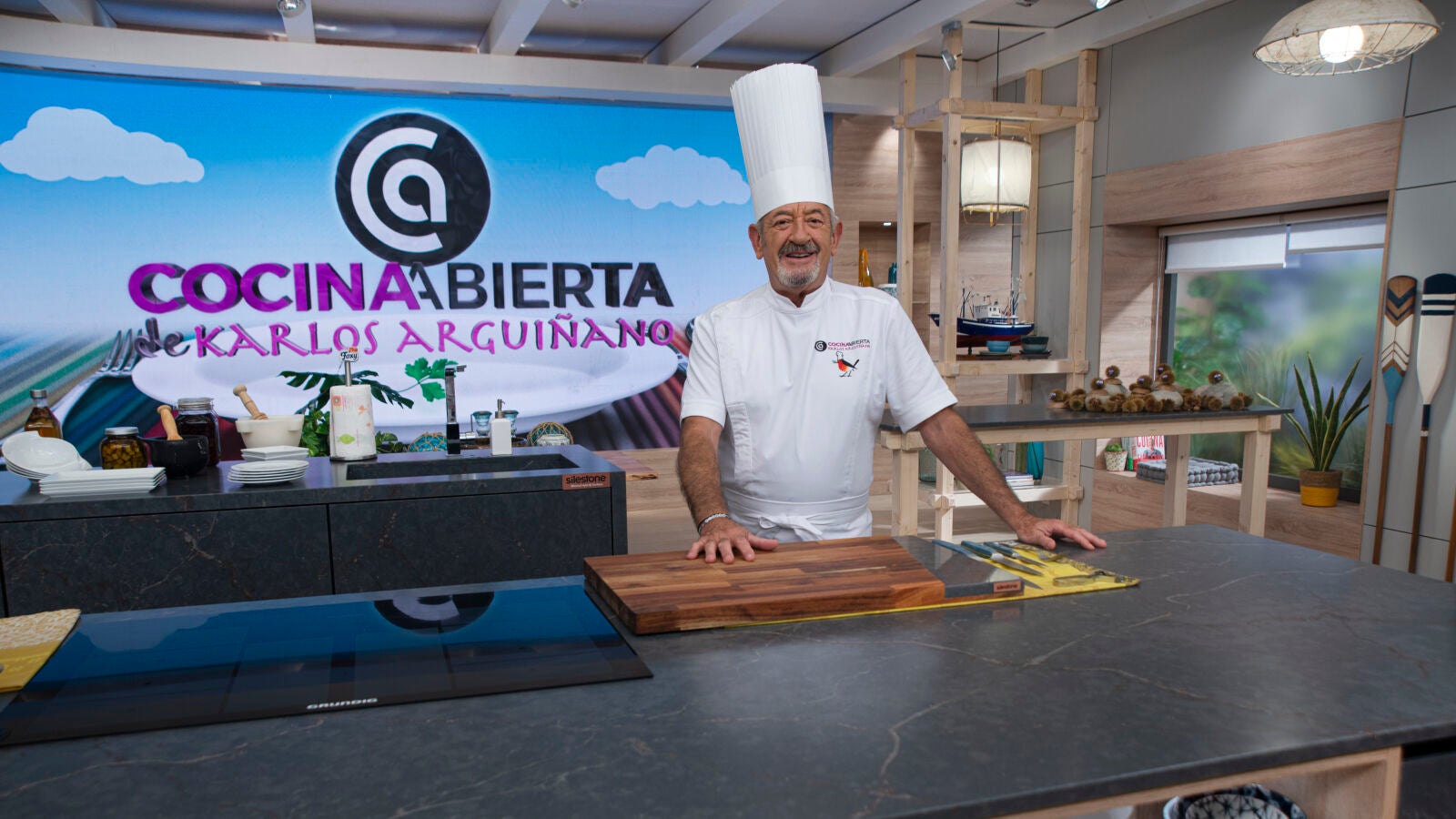 Cocina abierta de Karlos Arguiñano vuelve a encender los fogones hoy en Antena 3