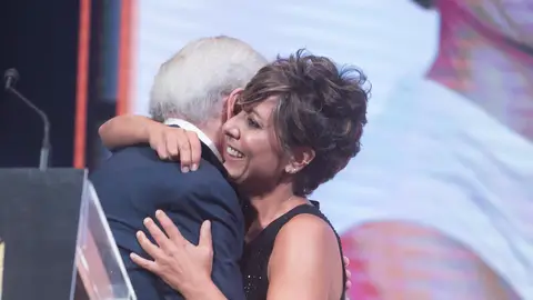 Sonsoles junto a su padre Fernando Ónega Sonsoles junto a su padre Fernando Ónega