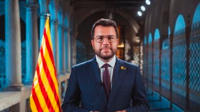 Aragonès exige un referéndum de independencia porque la amnistía 