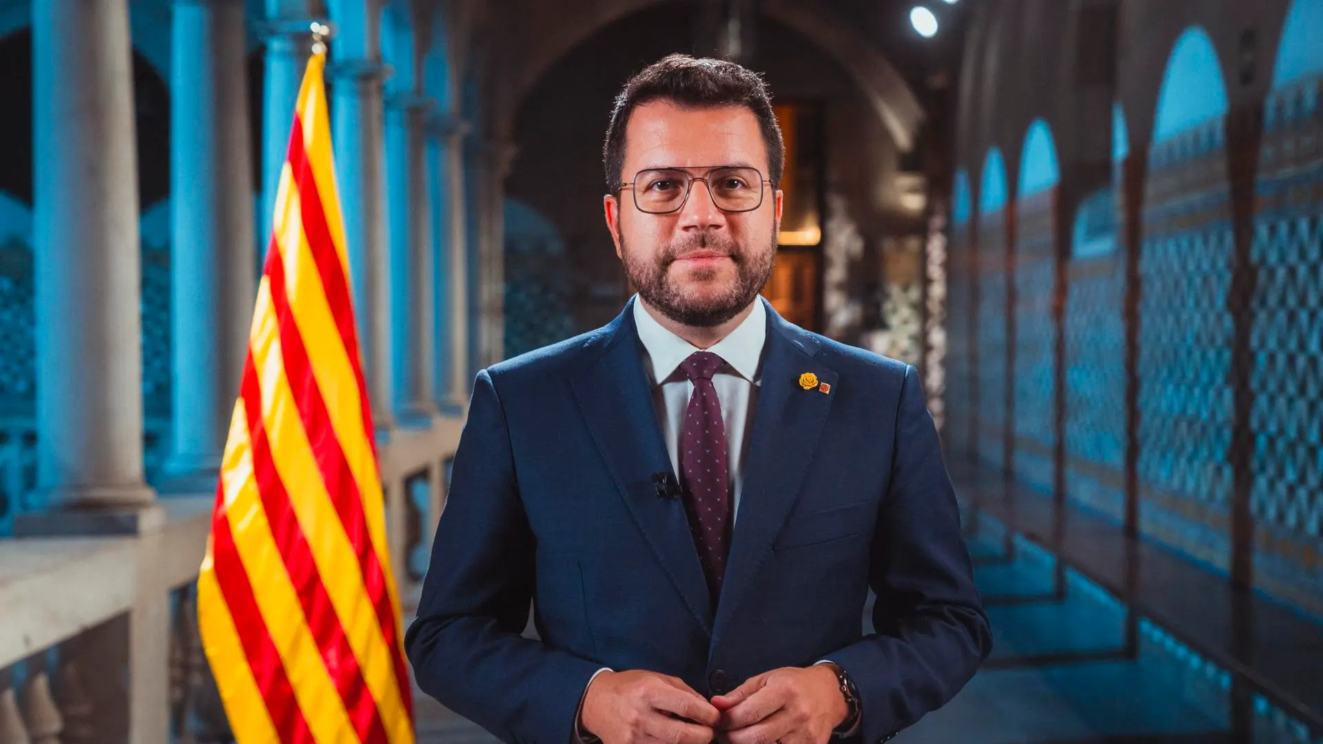Pere Aragon&egrave;s, presidente de la Generalitat
