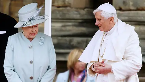 Isabel II y Benedicto XVI Isabel II y Benedicto XVI