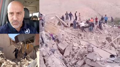 Un bombero español cuenta la realidad del terremoto de Marruecos: 