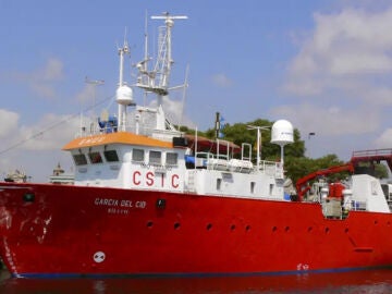 Imagen del buque oceanográfico del CSIC