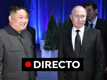 Imagen de archivo del líder norcoreano, Kim Jong-un, y del presidente ruso, Vladímir Putin Imagen de archivo del líder norcoreano, Kim Jong-un, y del presidente ruso, Vladímir Putin