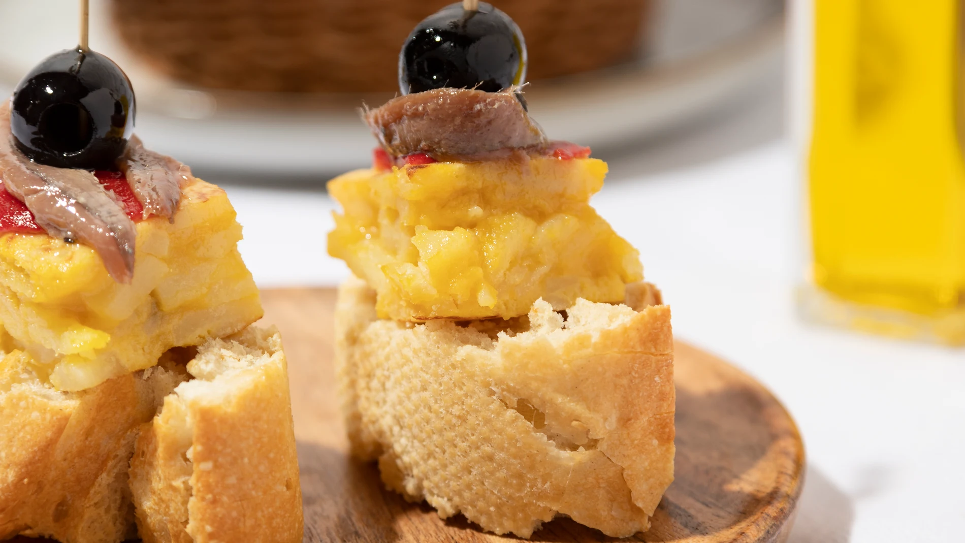 Pincho de tortilla Pincho de tortilla