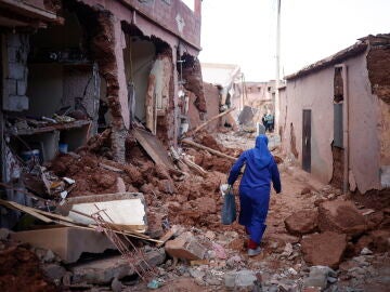 Imagen de la situación en Marruecos tras el terremoto