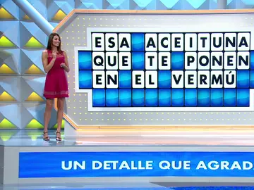 El detalle que agrada a Laura Moure: “Chuperretear la aceitunita” El detalle que agrada a Laura Moure: “Chuperretear la aceitunita”