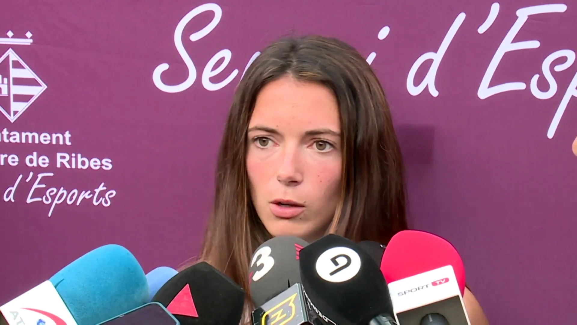 Aitana Bonmatí en Sant Pere de Ribes Aitana Bonmatí en Sant Pere de Ribes