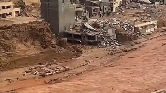 Rotura presas de Derna, Siria